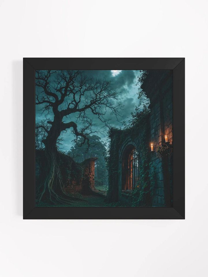Gothic Moonlit Shadows Framed Print product image (7)