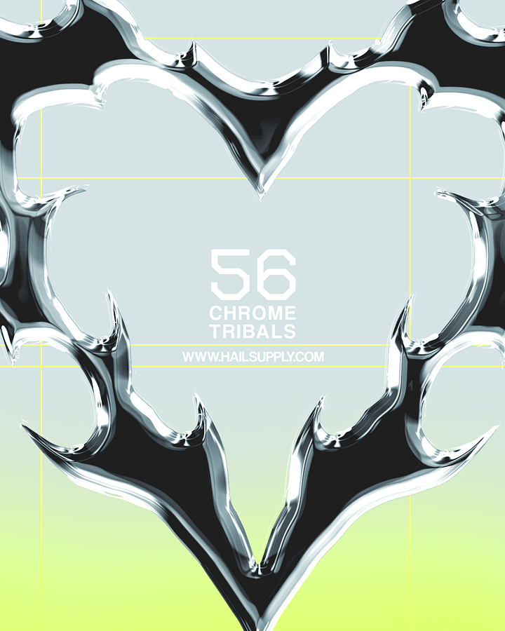 FREE 56 METAL CHROME TRIBAL product image (1)