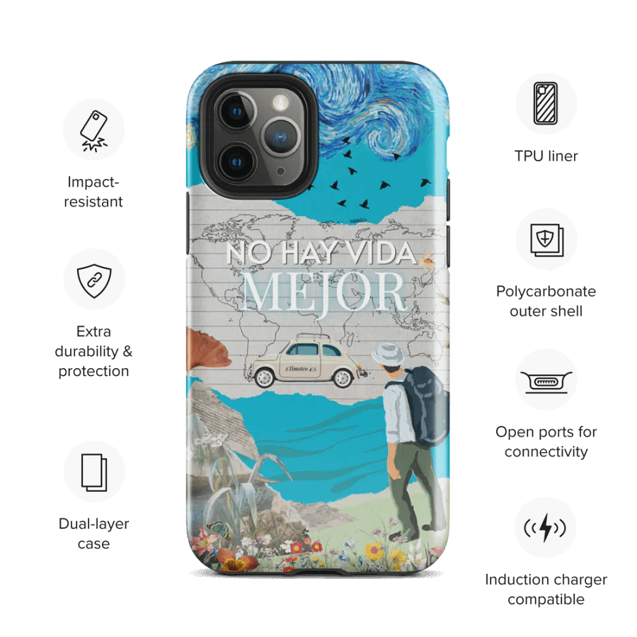 'No Hay Vida Mejor' IPhone® Tough Case product image (3)