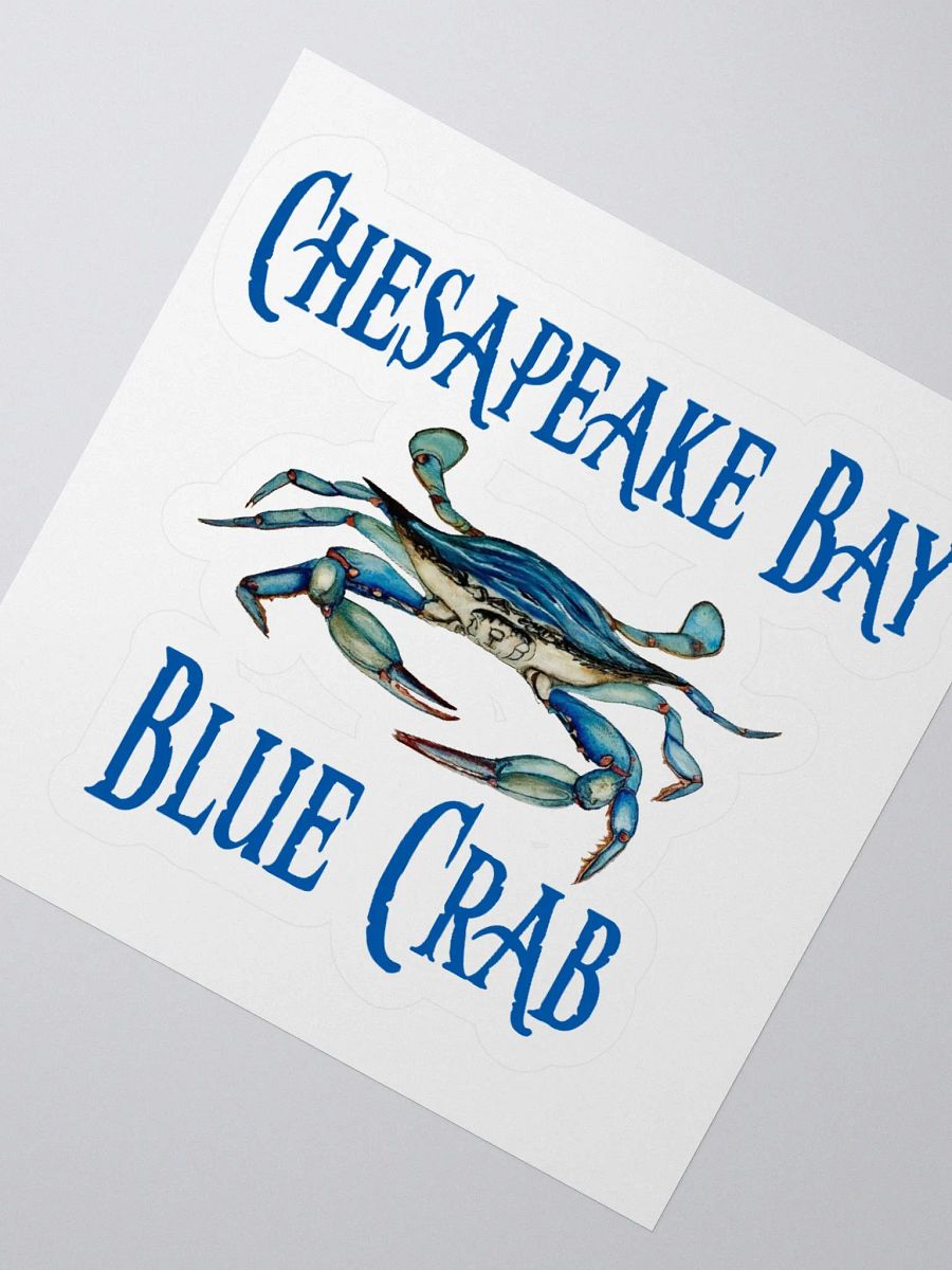 Chesapeake Bay Blue Crab Sticker product image (6)