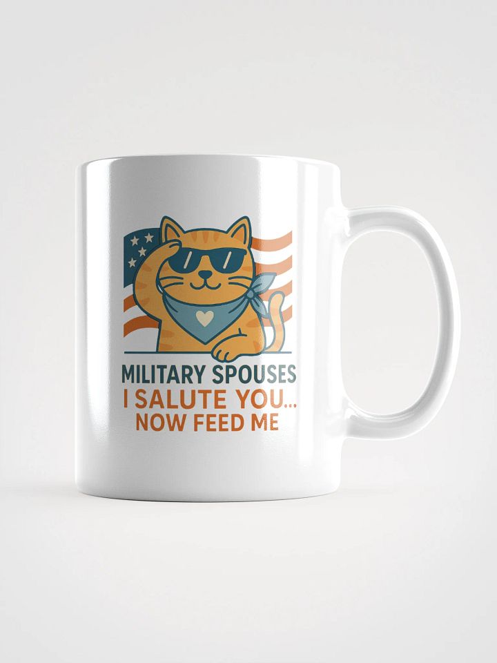 Operation: Sip & Salute – Cat Command Mug product image (1)