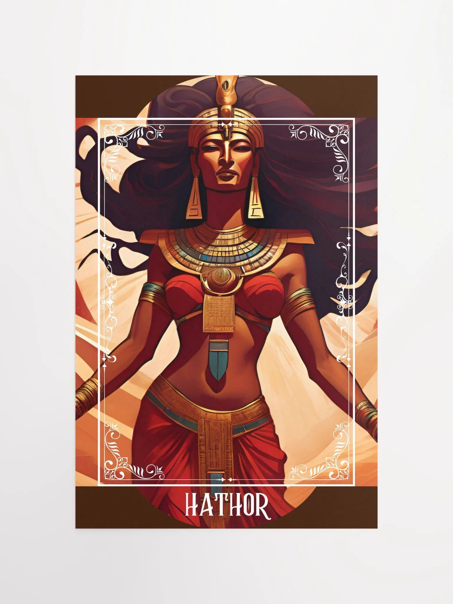 Hathor, Egyptian Goddess of Fertility altar poster product image (4)