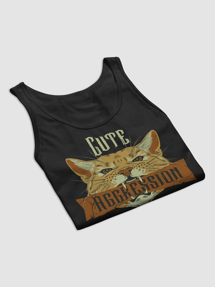 Cute Aggression 'Cat3' Tank (Black) product image (8)