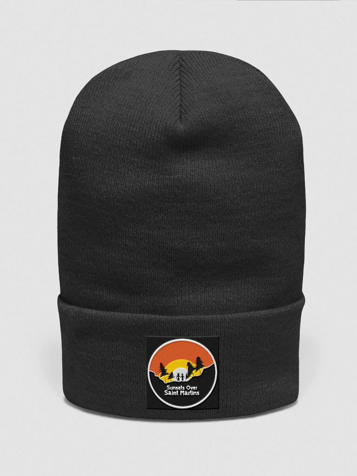 Sunset Silhouette Cuffed Beanie product image (1)
