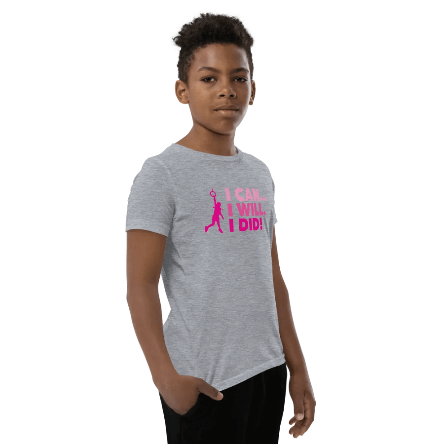 I Can... I Will. I Did! Pink Kids Tee product image (9)