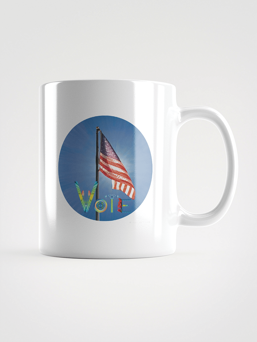 Vote mug with flag product image (1)