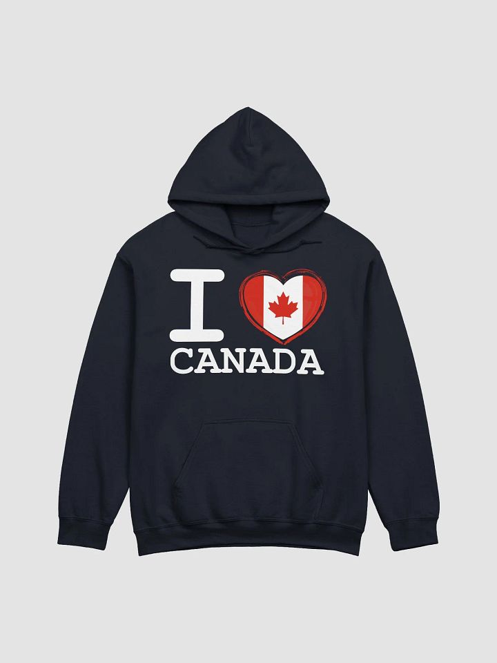 I Love Canada I Heart Canada Hoodie product image (2)