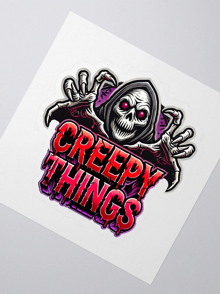 Creepy Things Skeleton Stickers product image (2)