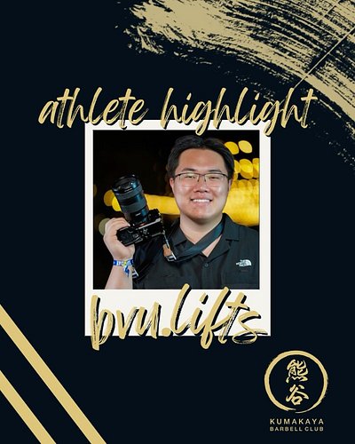 This is Bryan aka @bvu.lifts 📸 one of the new athletes flying under team Kuma Corp! 🐻 @kumacorporation 
He’s been lifting for...