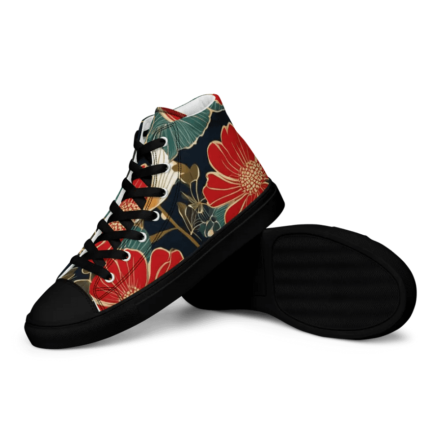 Botanical Blossom High Tops For Women product image (12)