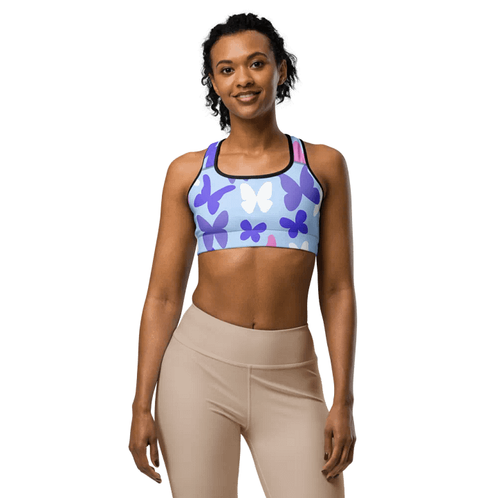 Butterfly Dreams All-Over Sports Bra product image (1)
