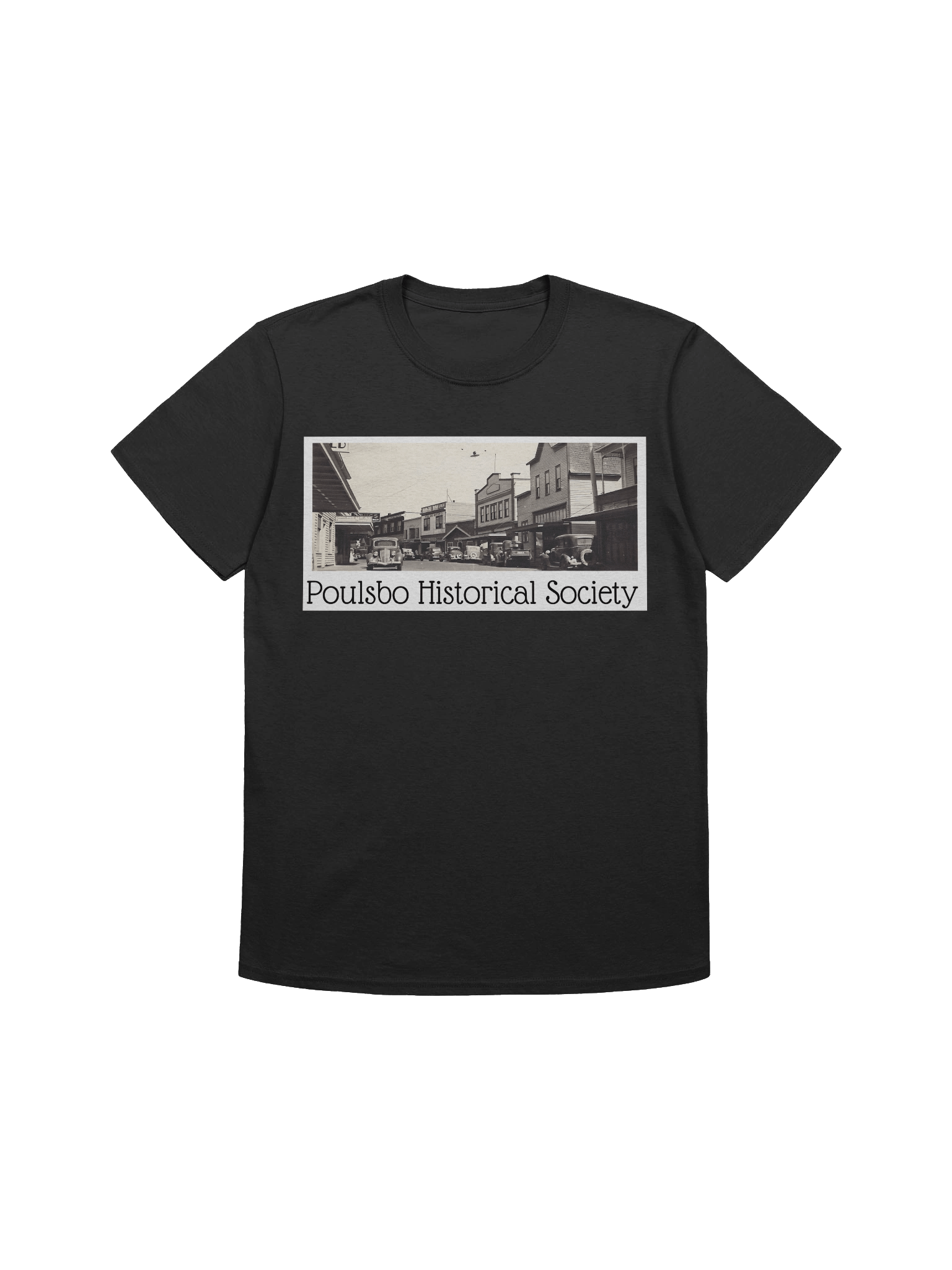 Old Downtown Poulsbo Scene T-Shirt product image (4)