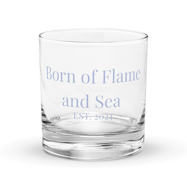 Flame and Sea Rocks Glass product image (1)