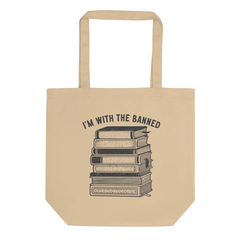 i'm with the banned tan tote product image (3)