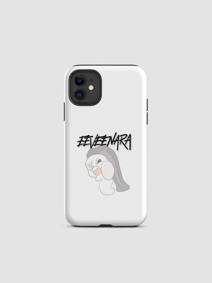 BUNNY KICK IPHONE CASE - [WHITE] product image (1)