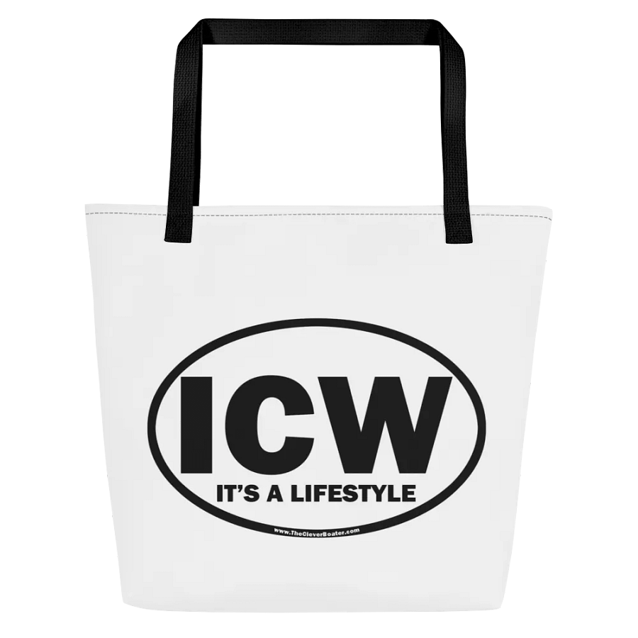 ICW - It's A Lifestyle - Canvas Tote product image (4)