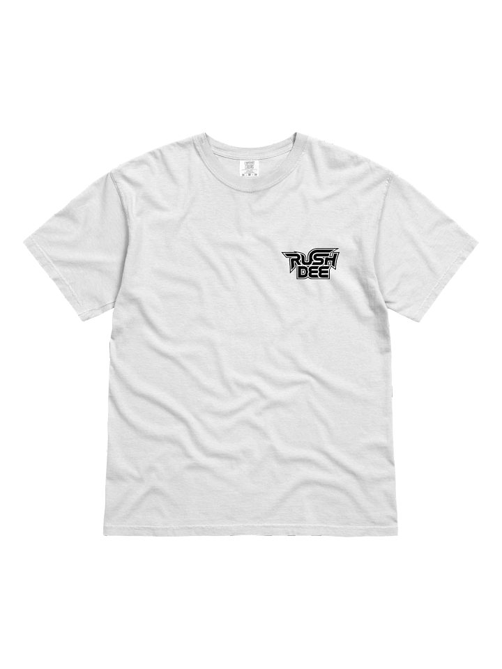 Rush Dee Logo Shirt Front & Back White product image (1)