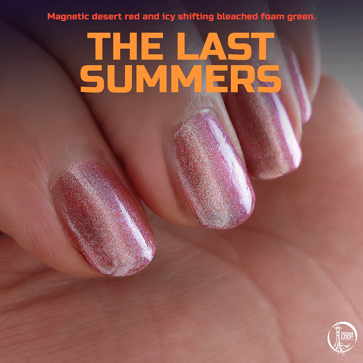 THE LAST SUMMERS - Magnetic Red and Frosted Ice Polish product image (1)