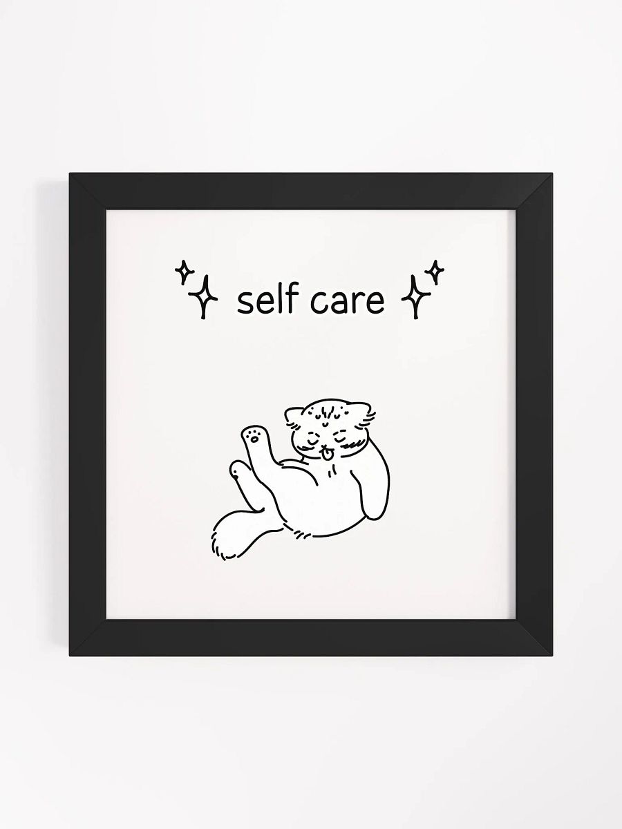 Self Care Manul - Framed Print product image (2)