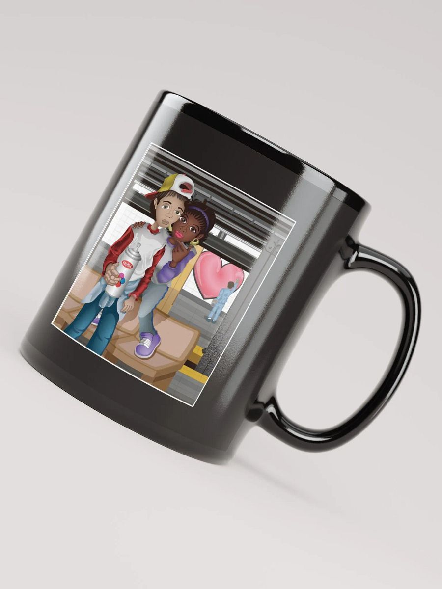 Graffiti Couple Mug - Black product image (8)