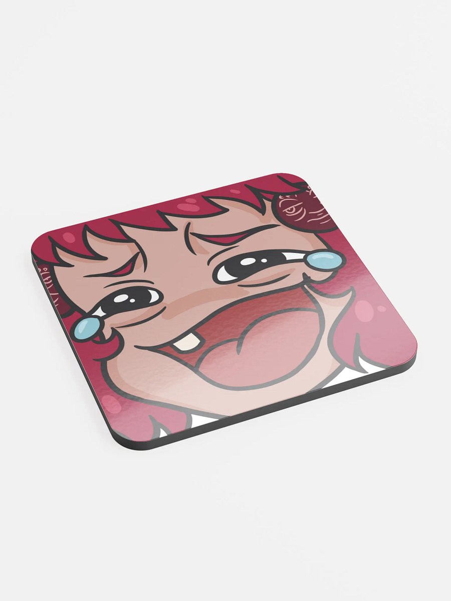 Thrift-tan laugh coaster product image (3)