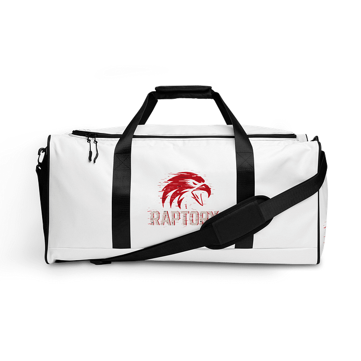 RaptorX All-Over Print Duffle Bag product image (1)