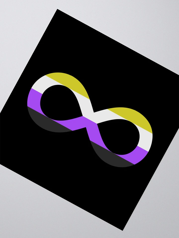 Non-Binary Autistic Infinity Sticker product image (4)