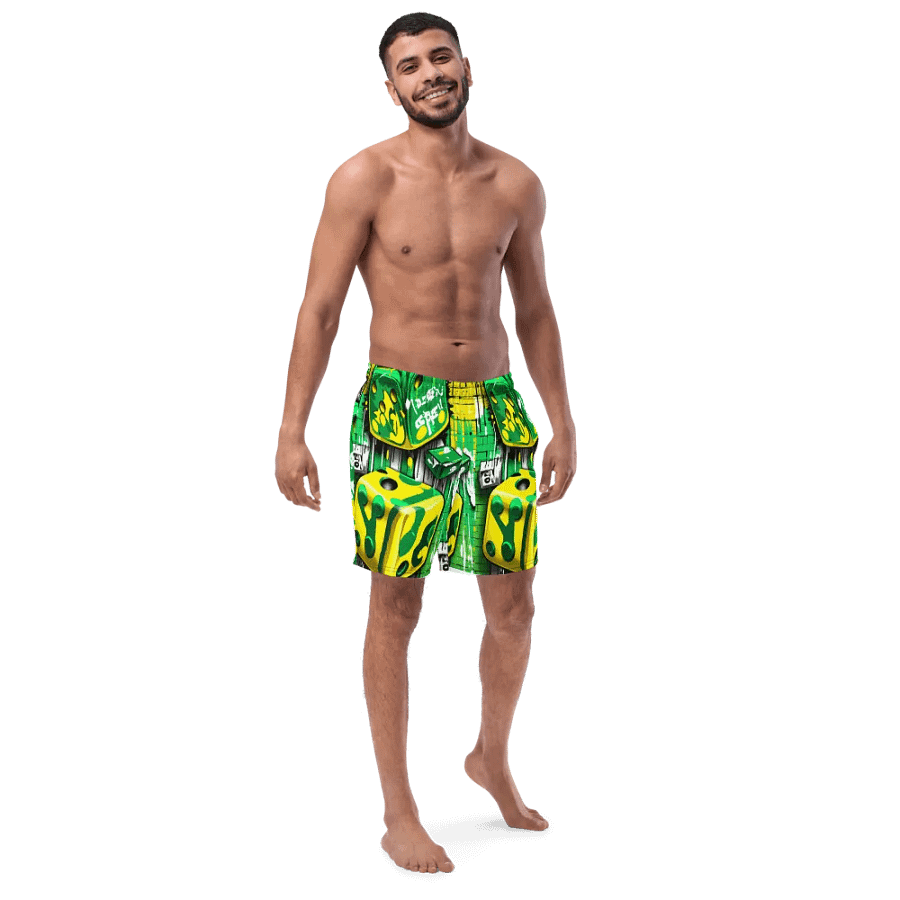 Graffiti Dice All-Over Swim Shorts product image (3)