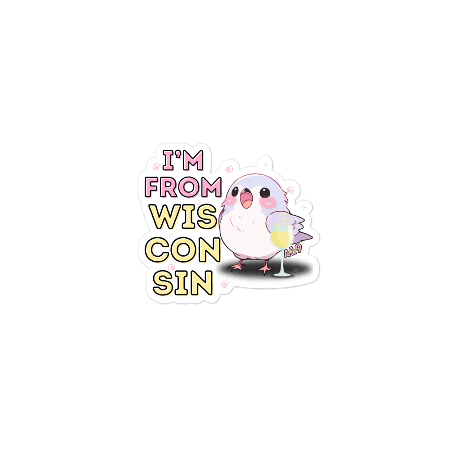 I'm From Wisconsin Magnet product image (1)
