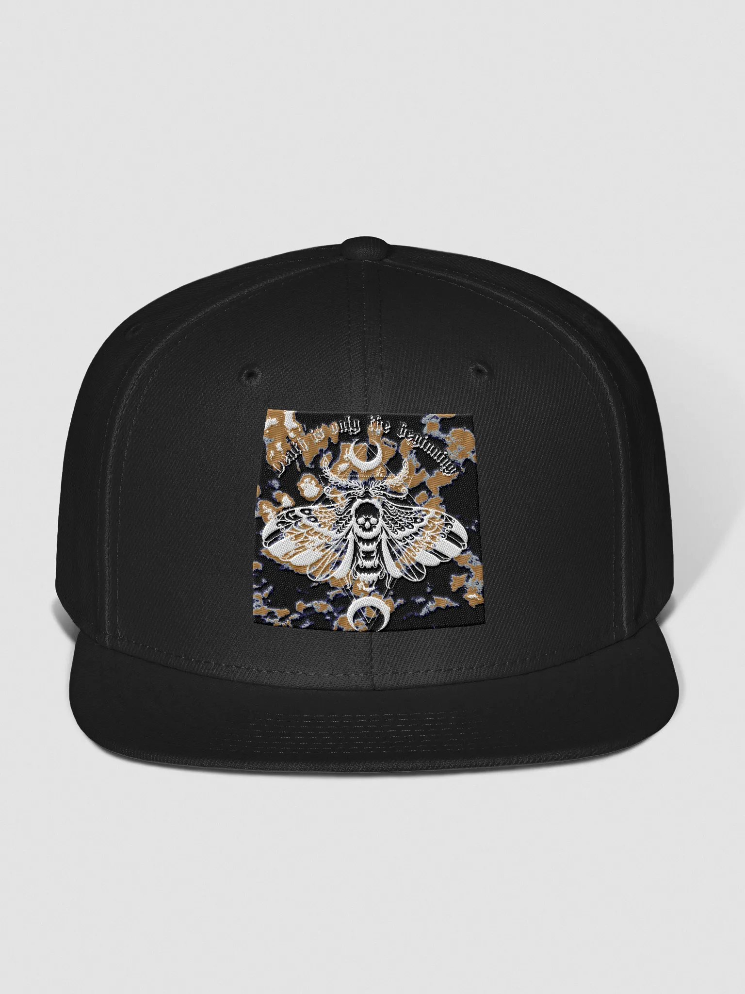 Death is Only the Beginning Hvnnibvl Collaboration Embroidered Snapback product image (1)