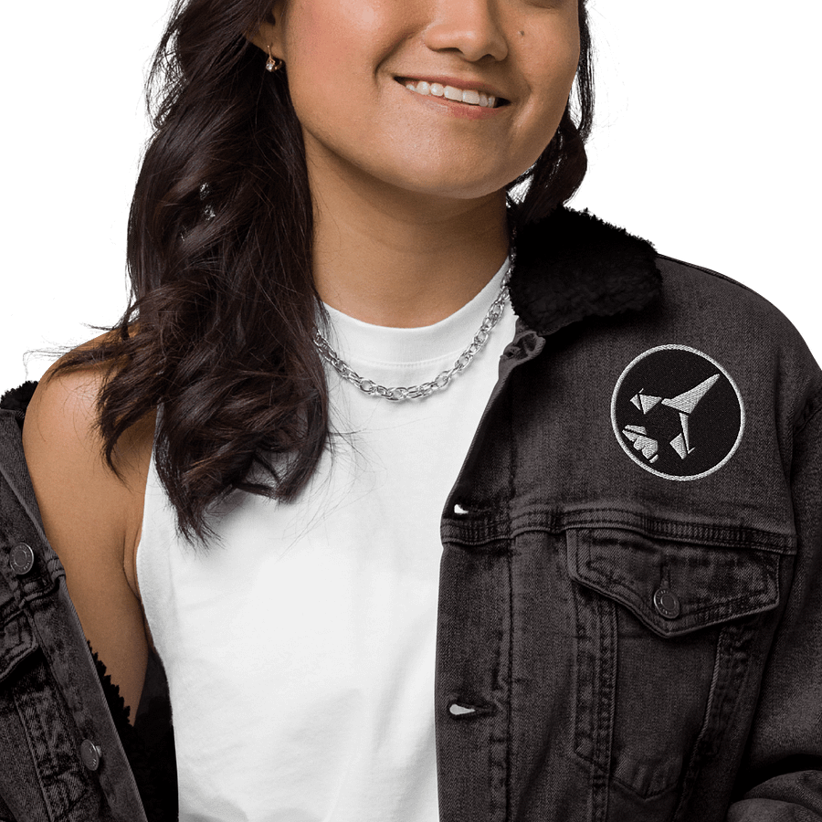Sherpa Denim Jacket Channel Logo product image (5)