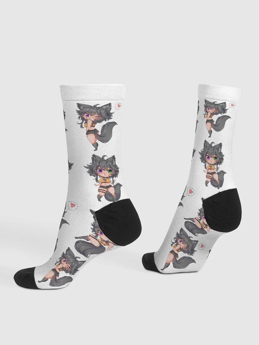 WolfcatRisi Chibis Crew Socks product image (2)