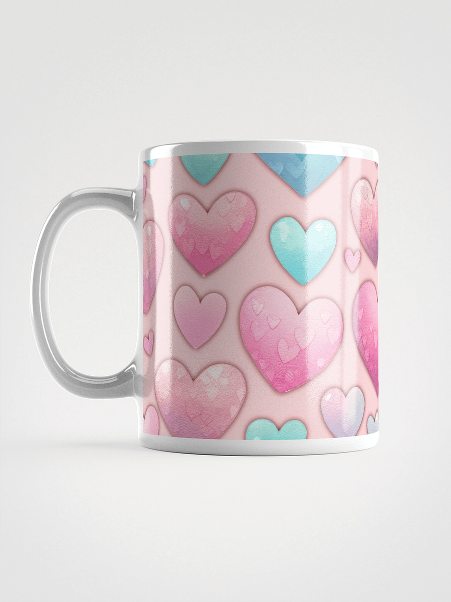 Pastel Hearts Delight Mug product image (2)