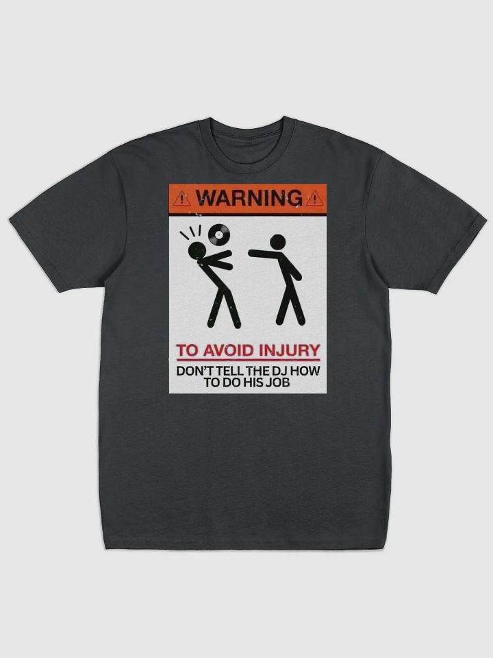 DJ's Warning Tee product image (1)