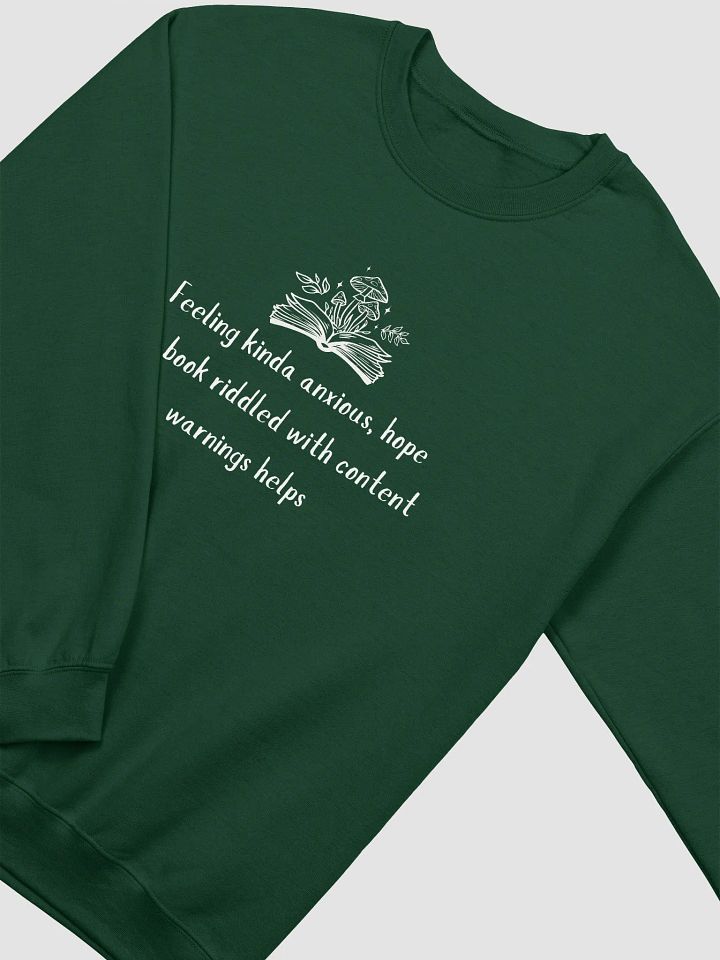 Mushroom Bookish Classic Crewneck Sweatshirt product image (10)
