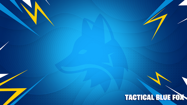 Tactical BlueFox Wallpaper product image (1)