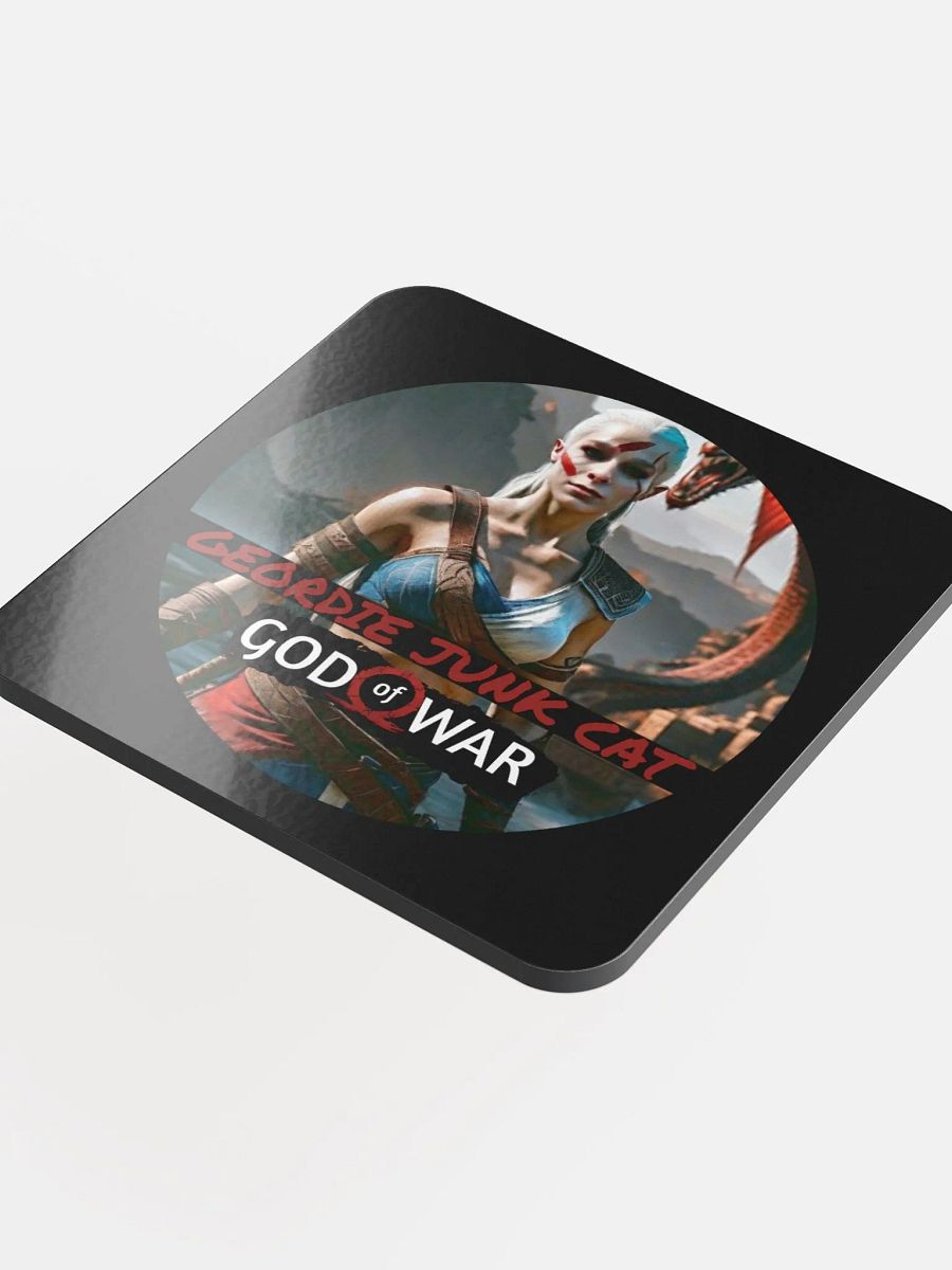 GOD OF WAR FOUR Drink Coaster (3.74″x 3.74″, US and EU SHIPPING) product image (4)