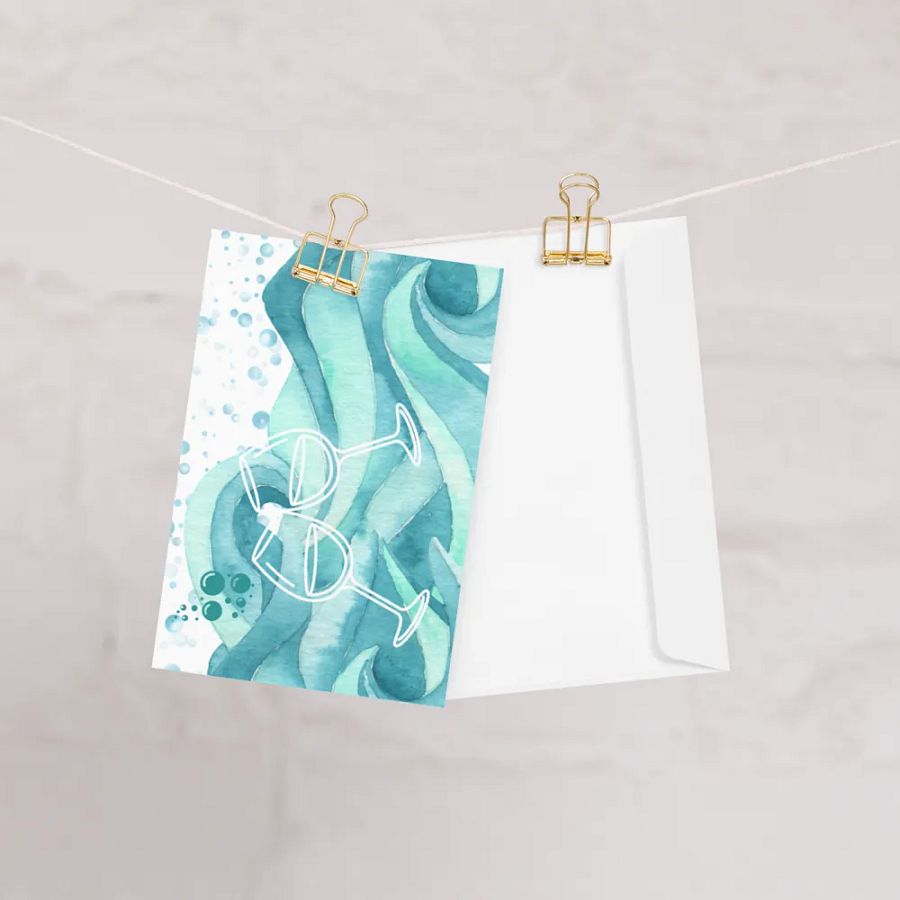 Ocean Toast Greeting Card for special celebrations product image (12)