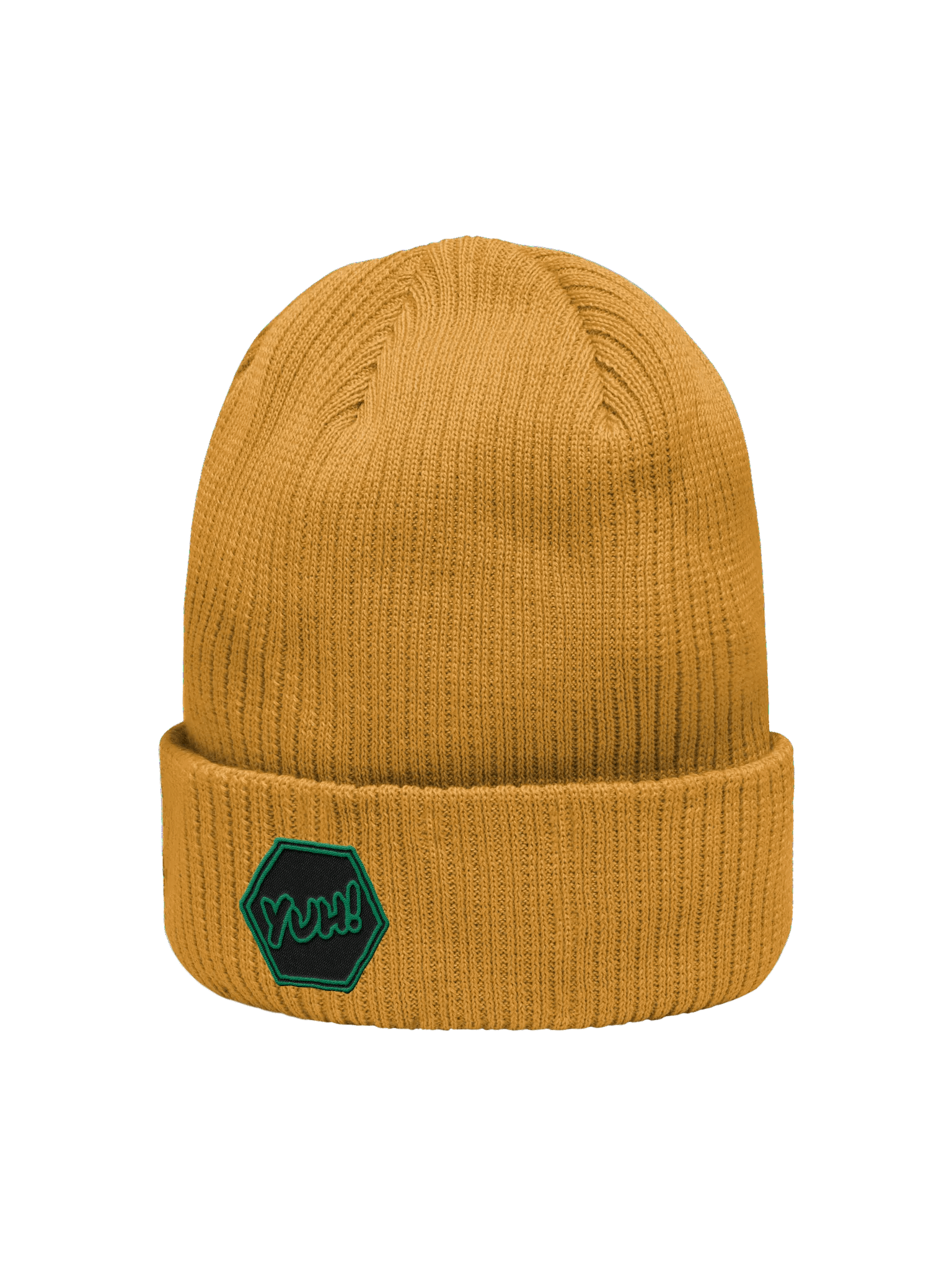 Yuh! Blackout, Reverse Colorway - Atlantis Organic Ribbed Beanie product image (56)