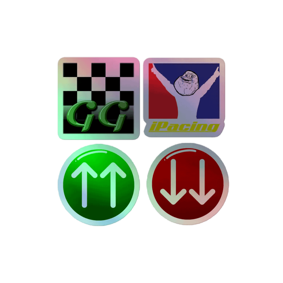 Emote Holo Stickers product image (1)