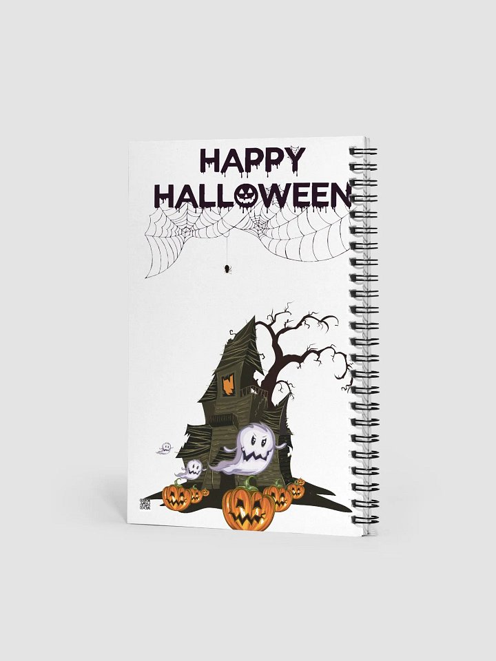Spooky Haunted House Spiral Notebook product image (2)