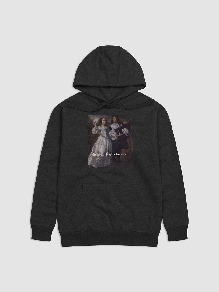 High Tea, High Class Cat Unisex Premium Hoodie product image (1)