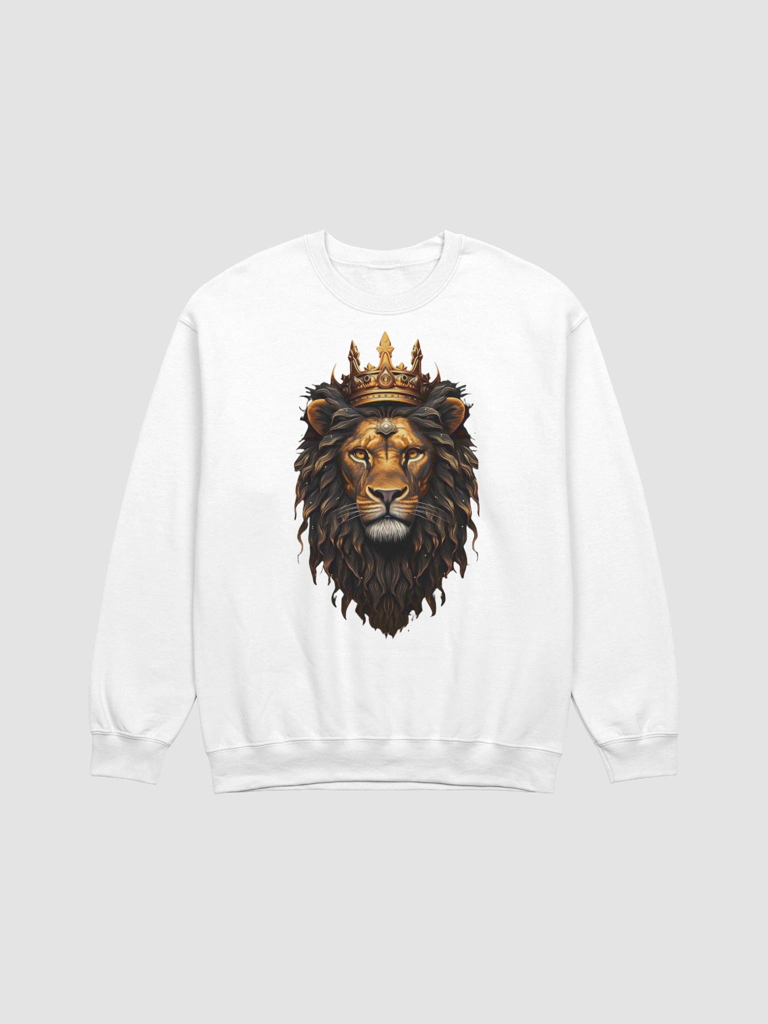 Regal Lion Crown Crewneck Sweatshirt product image (1)