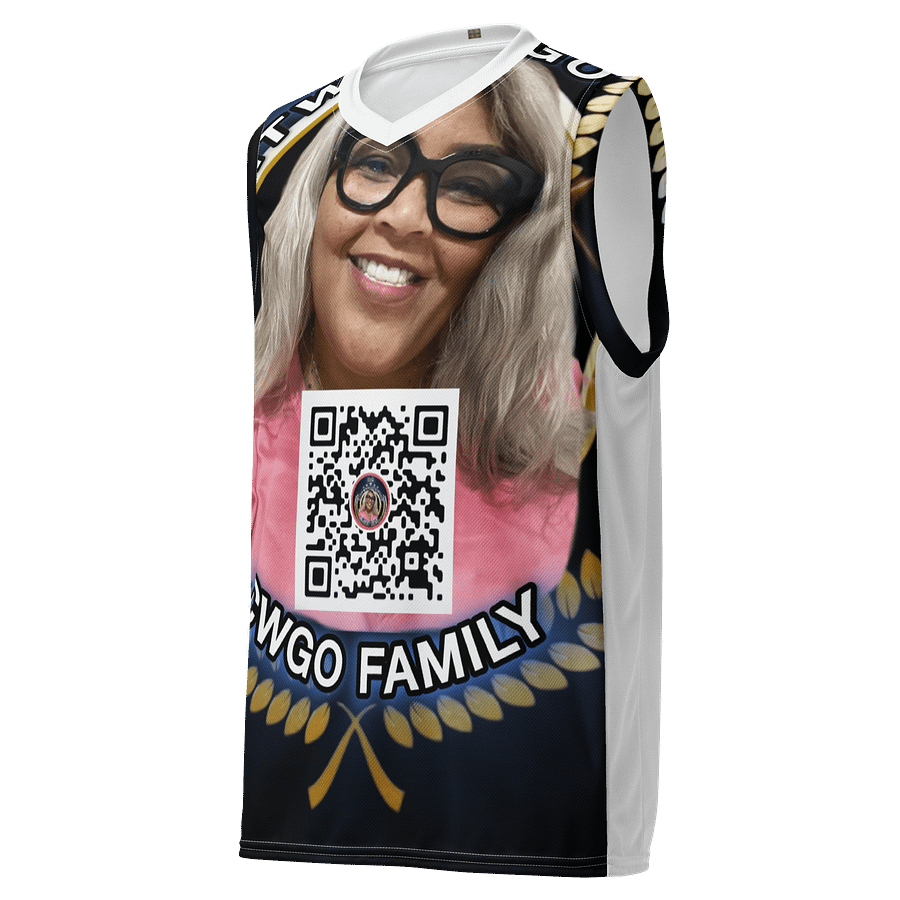 Cyntwhatsgoingon CWGO Family Favorited QR code Rebound Recycled Performance Jersey product image (1)
