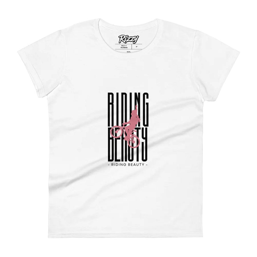 Riding Beauty T-Shirt (White) product image (3)
