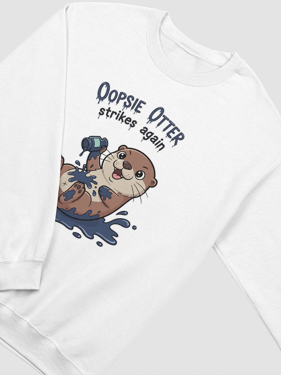 Otter Spilled the Ink Crewneck Sweatshirt product image (31)
