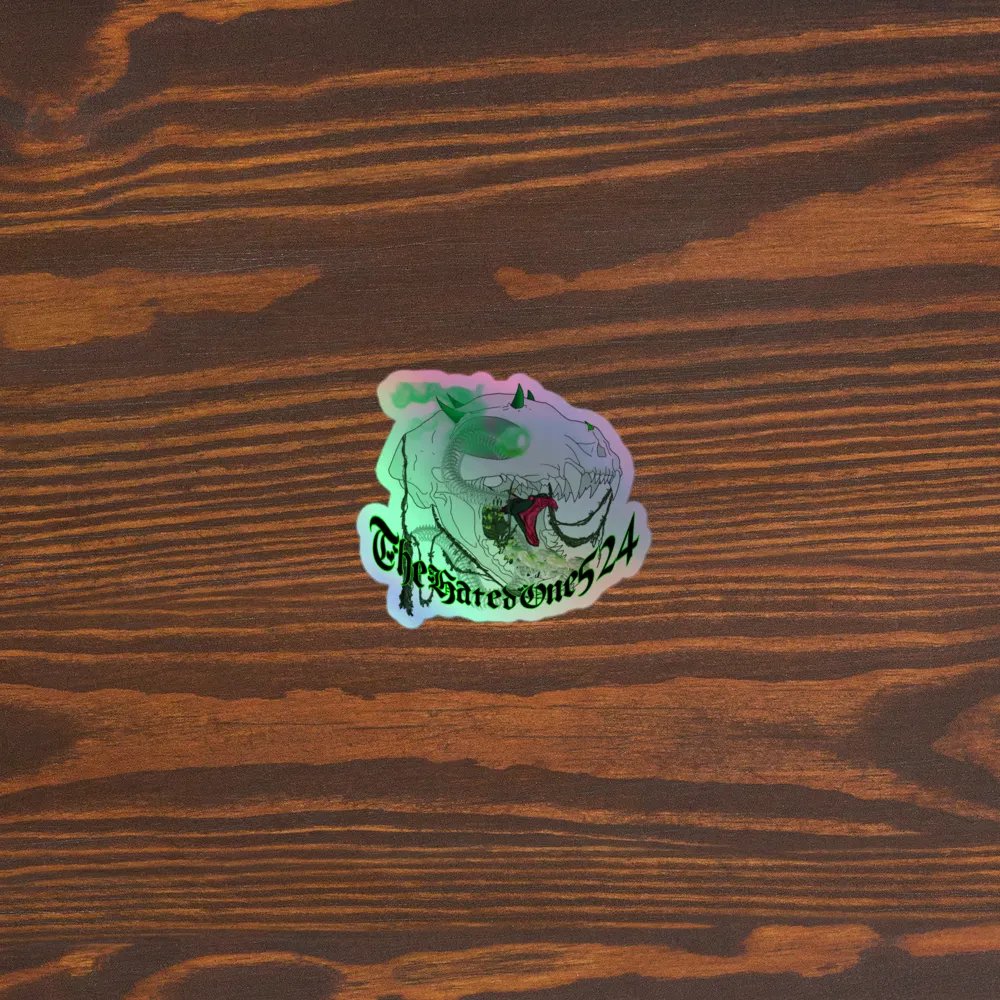 TheHatedOne Sticker (Green) product image (5)