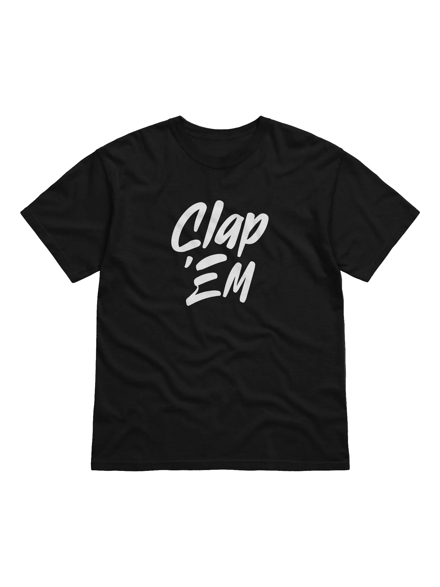 Clap Em Tee - Black / White product image (1)