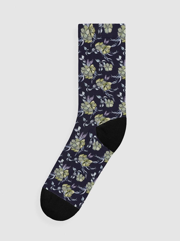 Gothic Flower | Premium Sustainable Crew Socks product image (1)
