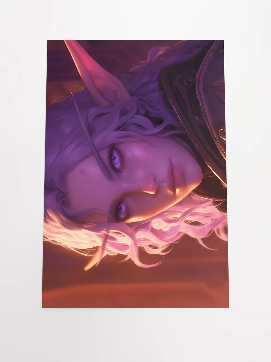 Ethereal Elf Warrior Poster product image (1)
